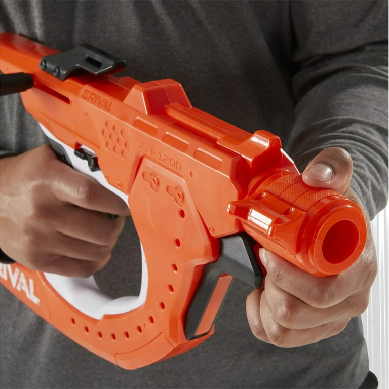 Nerf Rival Curve Shot Sideswipe XXI-1200 Blaster with 12