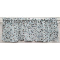 Paisley Curtain Panels by Penny's Needful Things (Set of 2) 84 Inch Long LINED (Blue)