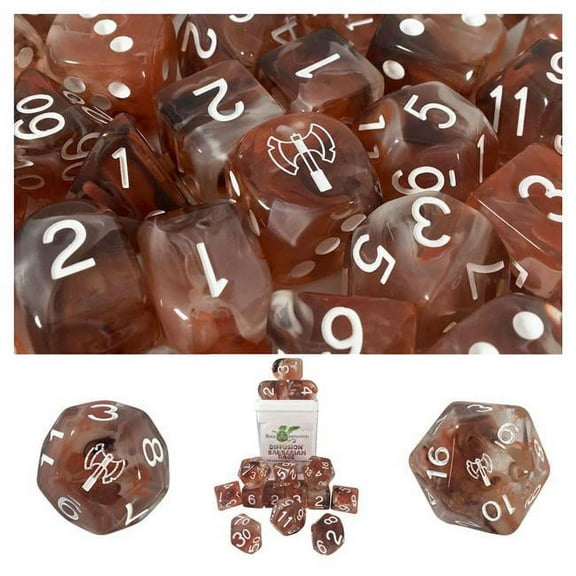Role 4 Initiative R4I50521-FC-S Diffusion Barbarian Rage Dice - Set of 15