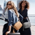 thumbnail image 6 of Bagsure Leather Crossbody Purses and Handbags for Women Shoulder Bag for Women Quilted Cross Body Bag for Woman with Two Wide Straps, 6 of 6