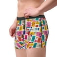 thumbnail image 3 of Bingfone Cute Doodles Men's Underwear - Casual Stretch Boxer Briefs-, 3 of 7