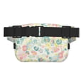 thumbnail image 3 of Easygdp Watercolor Wildflowers Fanny Packs para Mujeres y Hombres, Bolsa de Cinturón, Bolsos de Cruz para Trabajo/Correr/Senderismo, 3 of 9