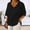 A1_Black, variant on WTXUE Cotton Linen V Neck Lapel Collared Shirts for Women Half Sleeve Tunic Blouse Loose Fit Pullover Summer Tops Travel Tops Basic Shirts Dressy Casual Tops Casual Work Top Plain Shirts Black L