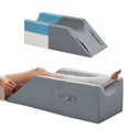 thumbnail image 1 of Almohada para piernas MEGCXIT de espuma viscoelástica en cuña 74 x 33 x 24 cm, 1 of 7