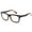 Black/Tortoise, variant on IG Unisex Vintage Squared Thick Frame Clear Lens Fashion Glasses in Tortoise