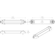 Lumitec Mini Rail2 6 LED Utility Light - Spectrum RGBW - Brushed Finish [101545]