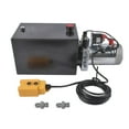 thumbnail image 5 of GELUOXI 13 Quart Hydraulic Power Unit Single Acting Hydraulic Pump 12V DC 3200 PSI for Dump Trailer, 5 of 12