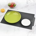 thumbnail image 1 of EGNMCR Kitchen Gadgets, Kitchen Accessories, Silicone Twill Drip Mat Kitchen Sink Drip Mat Tableware Fruit And Vegetable Drip Drying Mat High Temperature Proof Heat Insulation Mat Silicone M at, 1 of 6