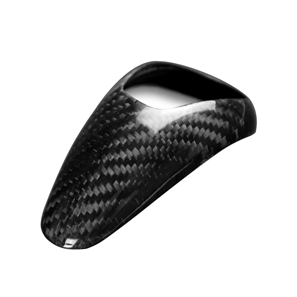 Gear Shift Knob Cap Shifter Panel Cover TrimCarbon Fiber For BMW M3 M4 2014-2018