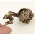 thumbnail image 2 of Bronze Statue Prune Tree Magpie Bird Small Statue 2.6" Collection Chinese, 2 of 6