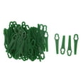 thumbnail image 1 of 100Pcs Plastic Cutter Blades Grass Trimmer Accessories Replacement Garden Pruning Tools, 1 of 14