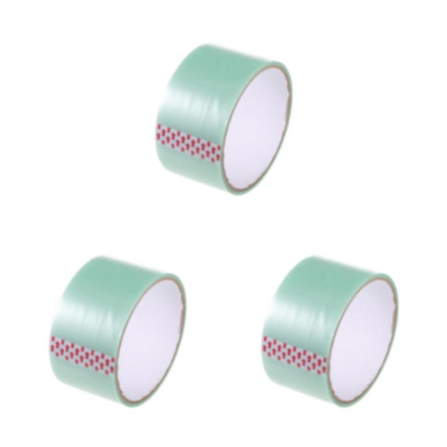 Injueey Cintas adhesivas Bola adhesiva Alivio del estrés Cinta relajante Nacarado Sedoso Juguete Descompresión DIY Rolling Craft Verde Type1 NO1
