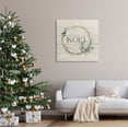 thumbnail image 2 of Stupell Industries Noel Holiday Botanical Wreath Graphic Art Gallery Wrapped Canvas Print Wall Art, Design by Carol Robinson, 2 of 7