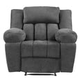 thumbnail image 1 of Sillón Reclinable Mecedora TRINITY Rexons 1 Plaza Gris Dark, 1 of 8