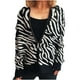 thumbnail image 2 of Ailaofu Women's Zip Up Hooded Cardigan Sweater Knitted Drop Shoulder Fall Hoodies Outerwear, 2 of 5