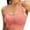 hwj# Pink879, variant on Bras For Women No Underwire Solid Color Wide Straps Support Comfort Racerback Bra Gym Yoga Workouts Training Breathable Wicking Seamless Brassiere,Black