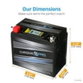 thumbnail image 3 of Ytx12-Bs High Performance - Maintenance Free - Sealed Igel Motorcycle Battery, 3 of 10