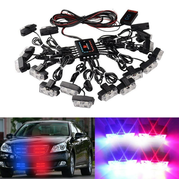 Red And Blue Light Bar