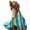 Puppy Plaid, variant on Towel - Super Absorbent Quick Drying Towels with Bag - Recycled - Puppy , Medium (90x50cm, 35x19)