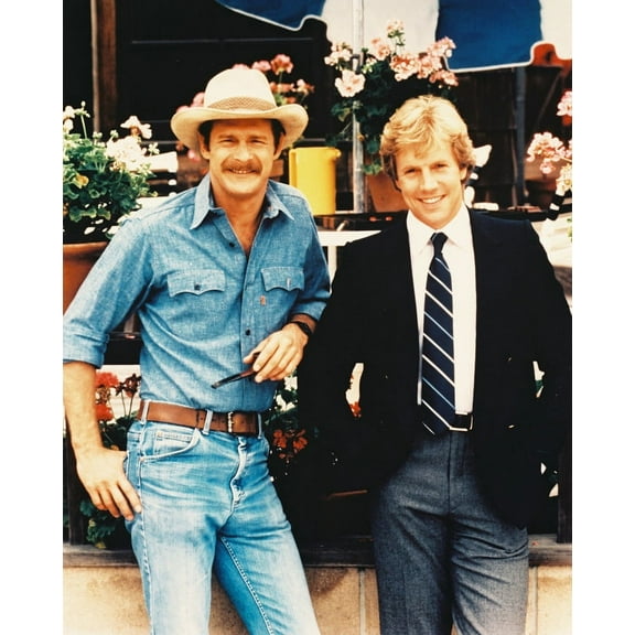 Simon and Simon 24x36 Movie Poster HD Aluminum Wall Art Gerald Mcraney Jameson Parker