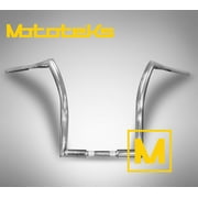 14 Ape Hanger Bars Chrome Handlebars Fat 1-1/2 Dna Monster Bars For Harley