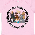 thumbnail image 4 of Inktastic All Dogs are Good Dogs with Cute Dog Family Boys or Girls Baby Bodysuit, 4 of 5