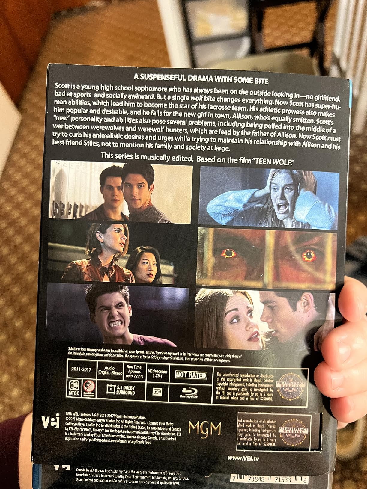 MGM Teen Wolf: Complete English TV Series Collection Set (DVD