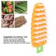 thumbnail image 4 of Carrot Shape Vegetable Brush Potato Scrubbing Brush Fruit Cleaner Kitchen ScrubberOrange, 4 of 4