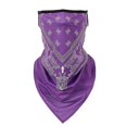 thumbnail image 1 of (Púrpura) Multi-uso Biker Ciclismo Pasamontañas Cuello Tubo Snood Bufanda Mascarilla Calentador Bandana, 1 of 2