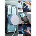 thumbnail image 3 of ExoGuard for Samsung Galaxy S23 FE Case, Phone Case with Screen Protector and Kickstand (Blue), 3 of 6
