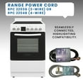 thumbnail image 6 of Equator 20" Electric Cooking Range 4 Ceramic Burner CONVECTION OVEN+AIR FRYER White, 6 of 6