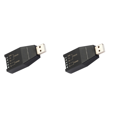 thumbnail image 1 of 2X USB vers RS232 RS485 Module de Communication Série USB Convertisseur de Signal USB-232/485 de Qualité Industrielle, 1 of 7