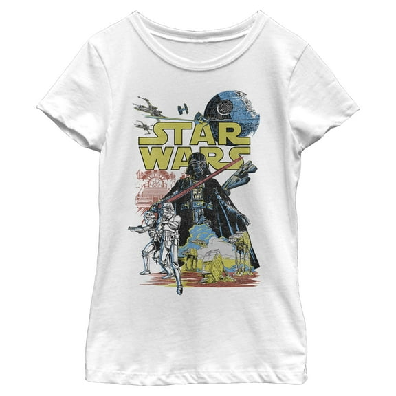 Girls Star Wars Galactic Battle T Shirt