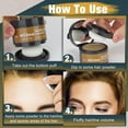 thumbnail image 4 of Hairline Powder Stick Root Cover - Root Touch Up & Thin Hair Cover Up, Hair Touch-Up Shadow Toppers for Women & Men, Instant Touch Up for Thinning Gray Hair, Windproof & Sweatproof - Blonde, 4 of 7