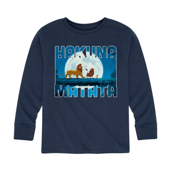 The Lion King - Hakuna Matata - Toddler & Youth Long Sleeve Graphic T-Shirt