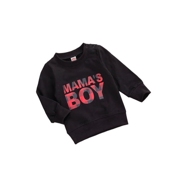 Sudaderas para bebé niño niña Jersey suelto Tops casuales Camisa Suéter(Negro/2-3 años) Nituyy Sudaderas-GL715-FT47953A5