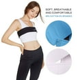 thumbnail image 4 of DREAM SLIM No-Bounce High-Impact Breast Support Band Extra Sports Bras for Women Adjustable Straps, 4 of 5