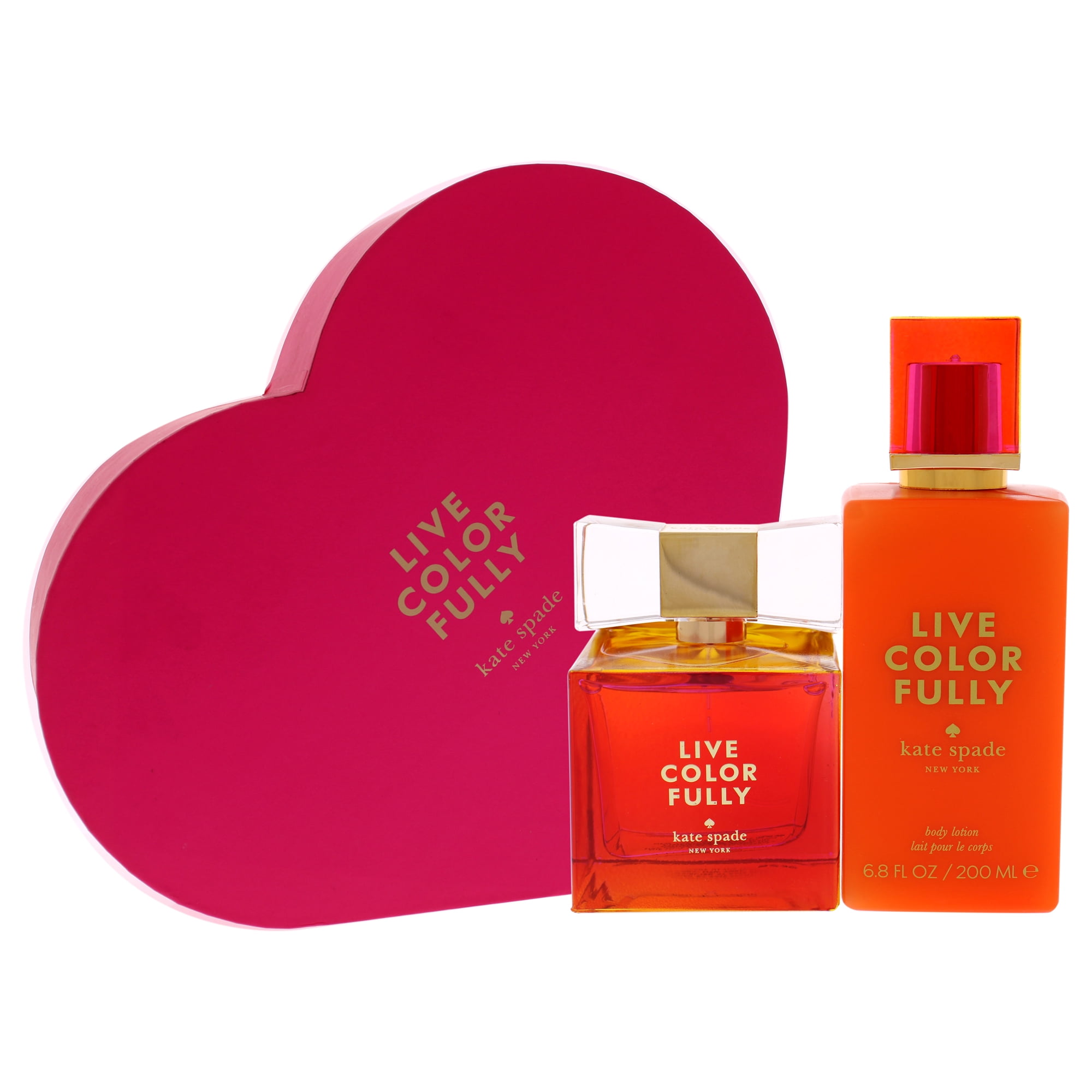 Live Colorfully by Kate Spade for Women 2 Pc Gift Set 3.4oz EDP Spray