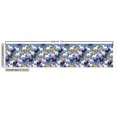 thumbnail image 3 of Ambesonne Cartoon Fabric by the Yard Upholstery, Colorful Horses at Zoo, 2 Yards, Ceil Blue Multicolor, 3 of 5