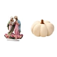 thumbnail image 1 of Letrero de mesa acrílico para decoración de escritorio, adorno de calabaza de Halloween, material suave, adecuado para regalar en casa o en la oficina, 1 of 8