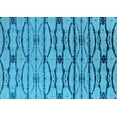 thumbnail image 1 of Ahgly Company Indoor Rectangle Oriental Light Blue Industrial Area Rugs, 5' x 7', 1 of 4