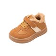 thumbnail image 3 of YOUYEDIAN Toddler Sneakers Winter Casual Athletic Platform Plush Flats Fashion Fuzzy Shoes, 3 of 5
