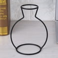 thumbnail image 1 of Home DecorCreative Shapes Black Metal Flower Holder Metal Vase Frame Top-Notch Performance, 1 of 5