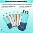 thumbnail image 4 of Oldley Insulated 12oz Stainless Steel 304 Kids Water Bottle with Straw Lid & Stickers, New Year Gift For Boys, 4 of 7
