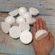 thumbnail image 4 of 15 bolas semicirculares de espuma blanca de 60 mm para decoración navideña, accesorios hechos a mano, 6 cm/2,36 pulgadas, 4 of 5