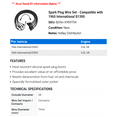 thumbnail image 2 of Spark Plug Wire Set - Compatible with 1965 International D1300, 2 of 2