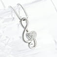 thumbnail image 5 of Lovin' Love Cremation Urn Pendants with Chain Musical Note Ash Urn Necklace for Cremation Ashes Keepsake Memorial Jewelry, 5 of 8