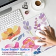 thumbnail image 4 of Delightful Floral Mouse Pad - Extra Large Gaming Mat, Aesthetic Desk Decor for Women - Office Desk Protector, Keyboard & Mouse Mat - 31.5x11.8 Inches, 4 of 7
