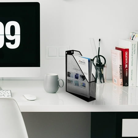 Porte Revues En Metal Classeur De Bureau Organiseur De Livre Support De Documents Accessoire De Bureau Walmart Canada