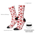 thumbnail image 4 of Bingfone Compression Socks for Women and Men Long Socks for Running Athletic Cycling Nurse- Realistic Maple Leaf, 4 of 6